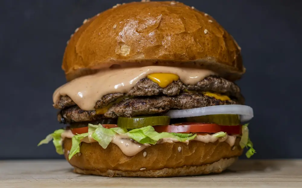 P & G Burgers Menu With Prices